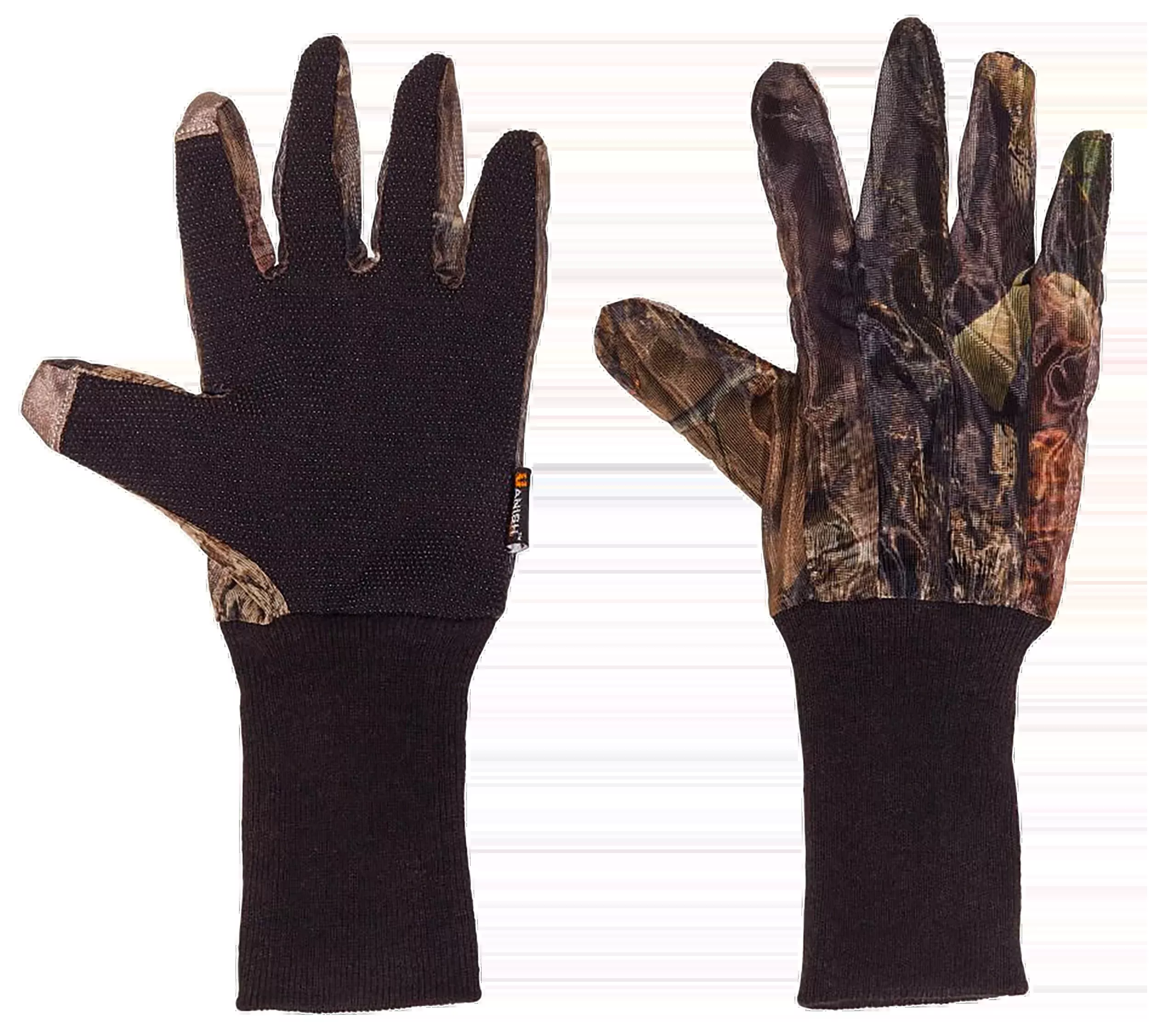 Vanish Mesh Hunting Gloves, Touchscreen Fingertips & Silicone Grip, Mossy Oak Break-Up Country – 25342