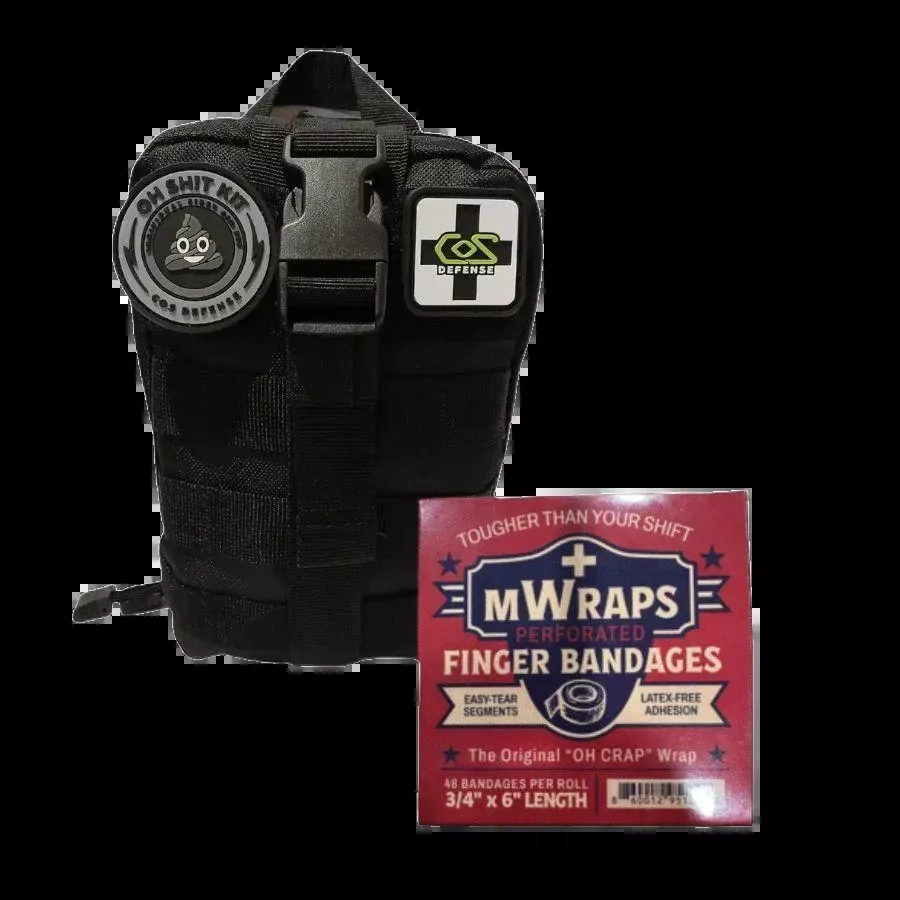 Vehicle Trauma Kit + MWrap Finger Wrap Bundle
