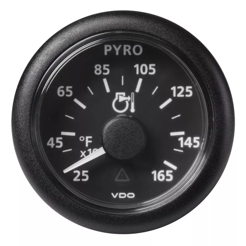 Veratron 52 MM (2-1/16) ViewLine Pyrometer – 250 to 1650F – Black DialBezel