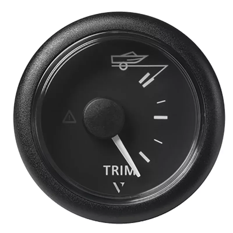 Veratron 52MM (2-1/16) ViewLine Trim Indicator Gauge Up/Down – Black DialRound Bezel