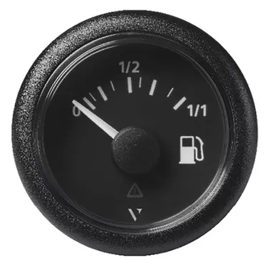 Veratron ViewLine Fuel Level Gauge 52mm Black