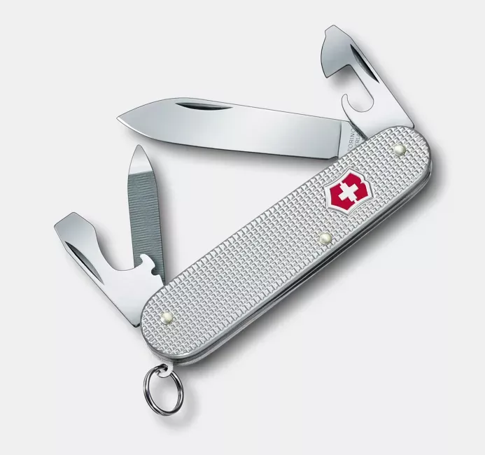 Victorinox Cadet Silver Alox Swiss Army Knife