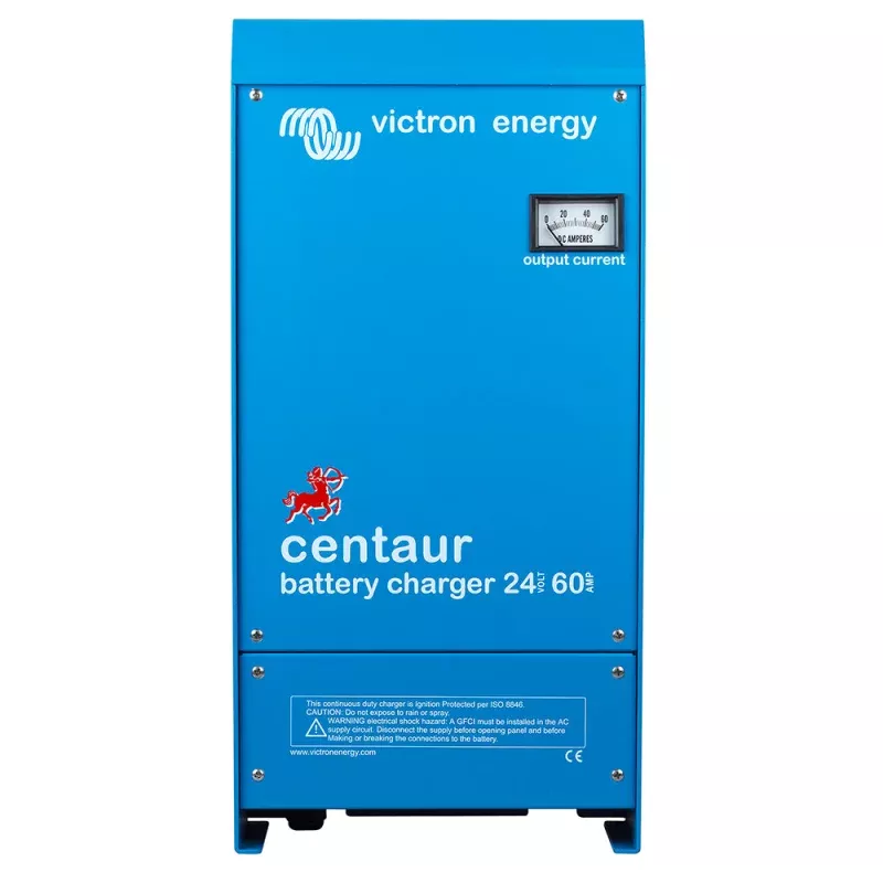 Victron Centaur Charger – 24 VDC – 60AMP – 3-Bank – 120-240 VAC
