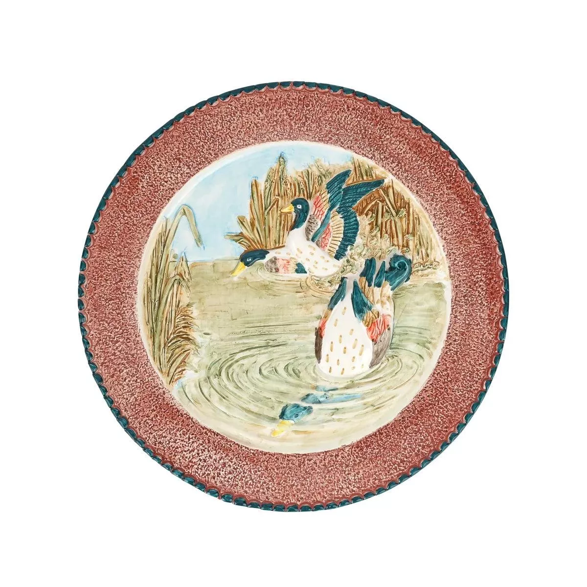 Vietri Wildlife Wall Plate