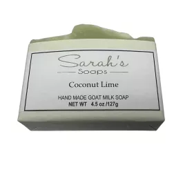 The Vintage Tub Goat Milk Soap - Coconut Lime