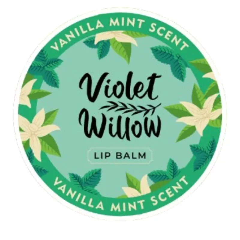 Violet Willow “Vanilla Mint’ Lip Balm .5 oz