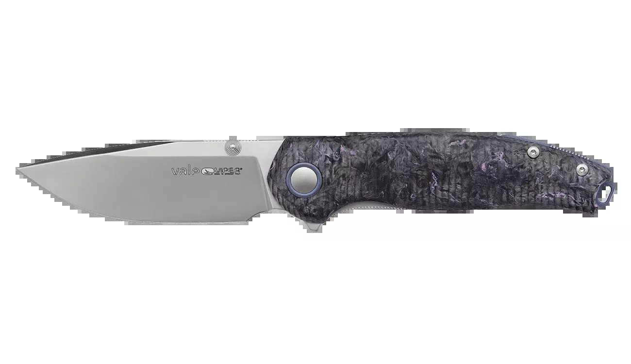 Viper Vale Fat Carbon Purple Folding Knife