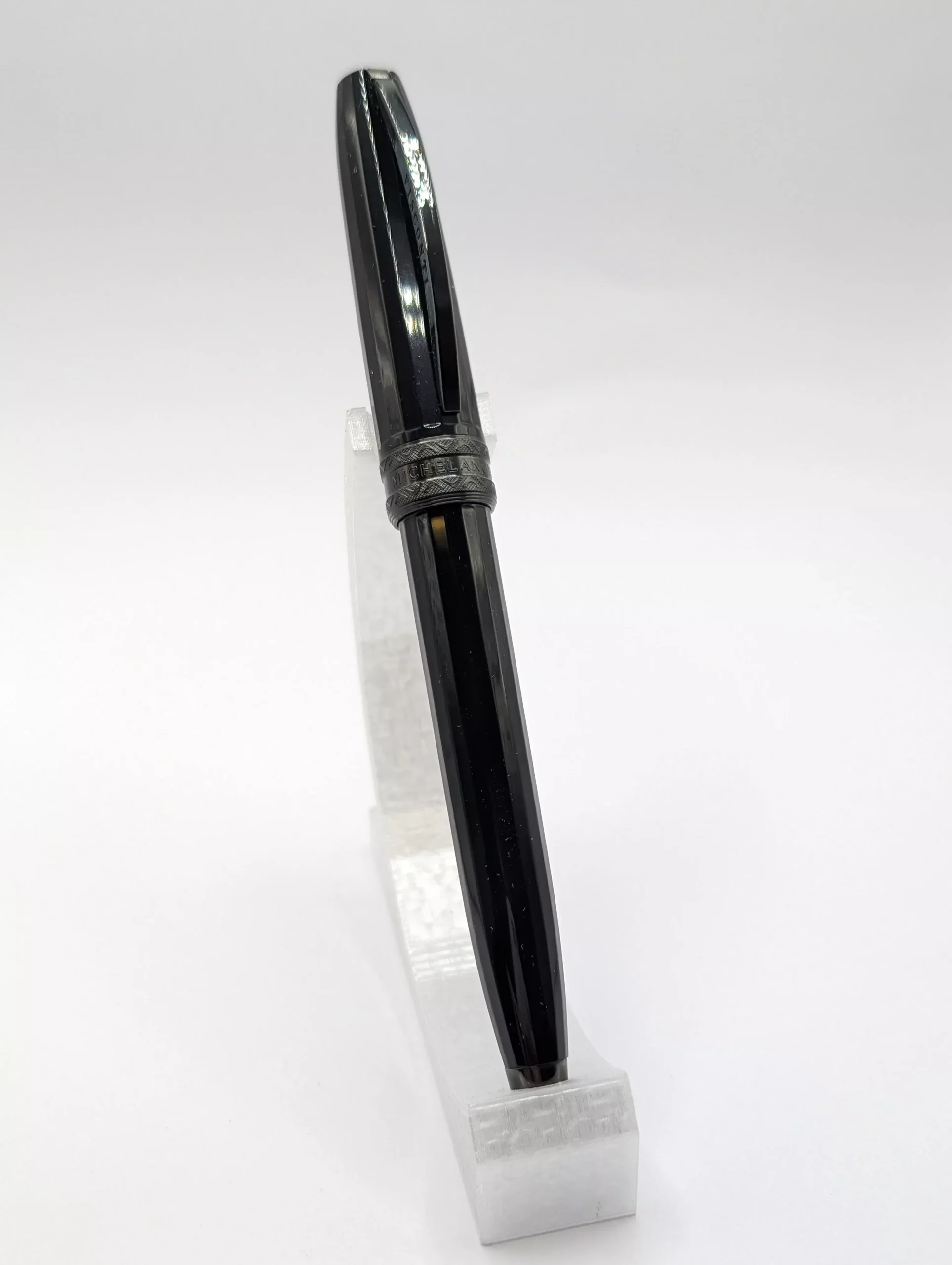 Visconti Michelangelo Back to Black Fountain Pen Fine