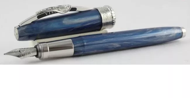 Visconti Salvadore Dali Blue Fountain Pen Medium Nib