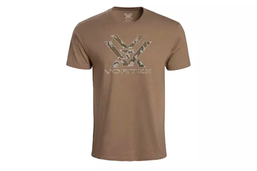 Vortex Apparel Camo Logo Short Sleeve T-Shirt