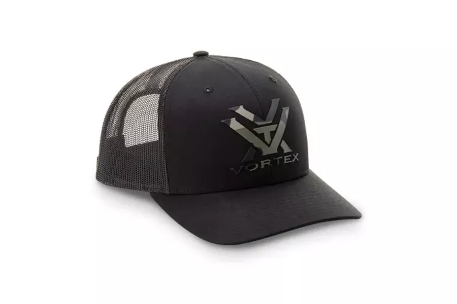 Vortex Apparel Camo Punch Cap - Dark Olive