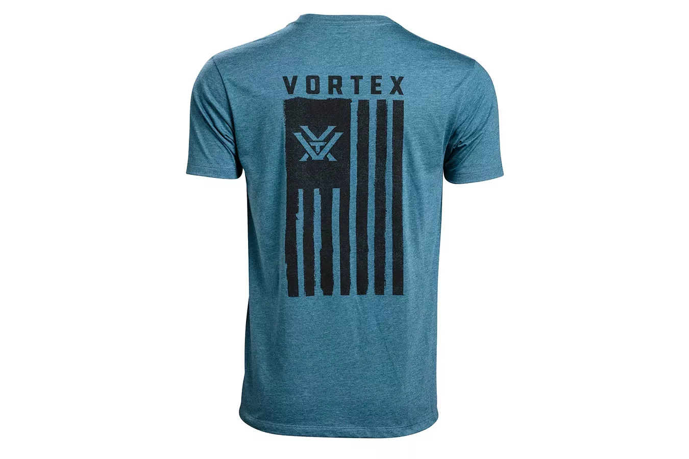 Vortex Apparel  Men’s Salute Short Sleeve T-Shirt – BlueHeather