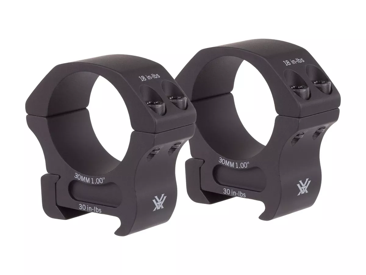 Vortex Pro Series 30mm Rings, Medium, Weaver/Picatinny