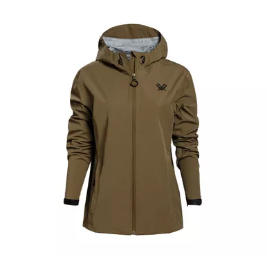 VORTEX Women's Cloud Shaker Military Olive Rain Jacket (123-03-MOL)