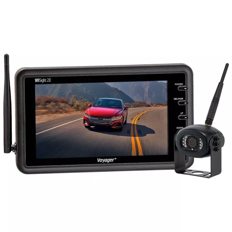 Voyager WiSight 2.0 – 7 Monitor w/Camera – Wireless