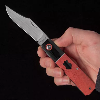 W.F. Steenkamp Barlow Blood Wood Custom Knife
