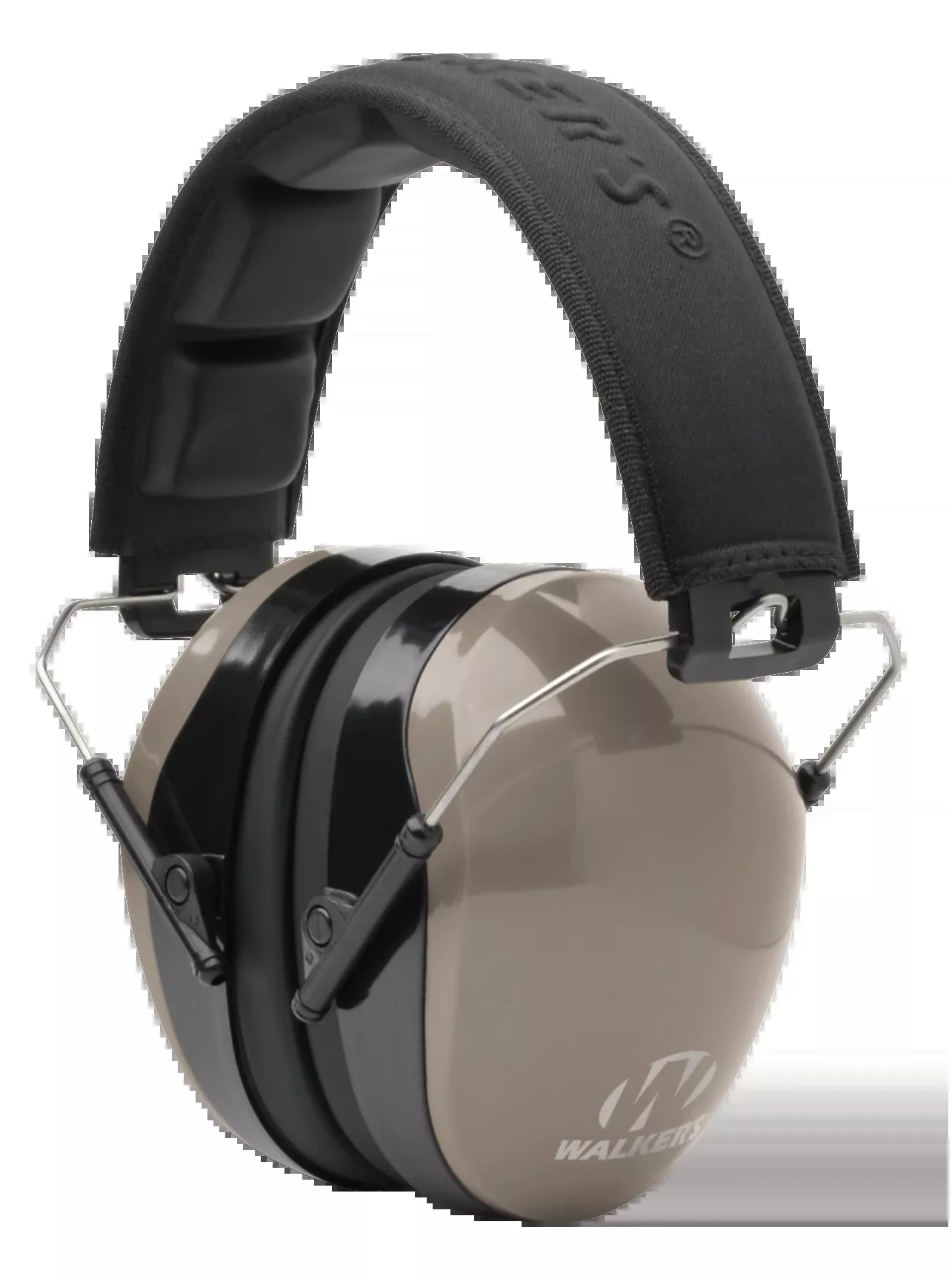 Walker’s Game Ear Passive Hearing Muffs, 26 dB Over-the-Head, Flat Dark Earth/Black – GWPDCPMFDE