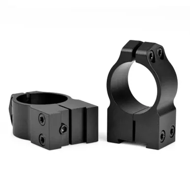 WARNE CZ 527 1in Fixed High Matte Rings (2B1M)