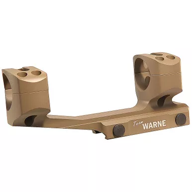 Warne Gen 2 Extended Skeletonized 1" Mount, Dark Earth XSKEL1DE