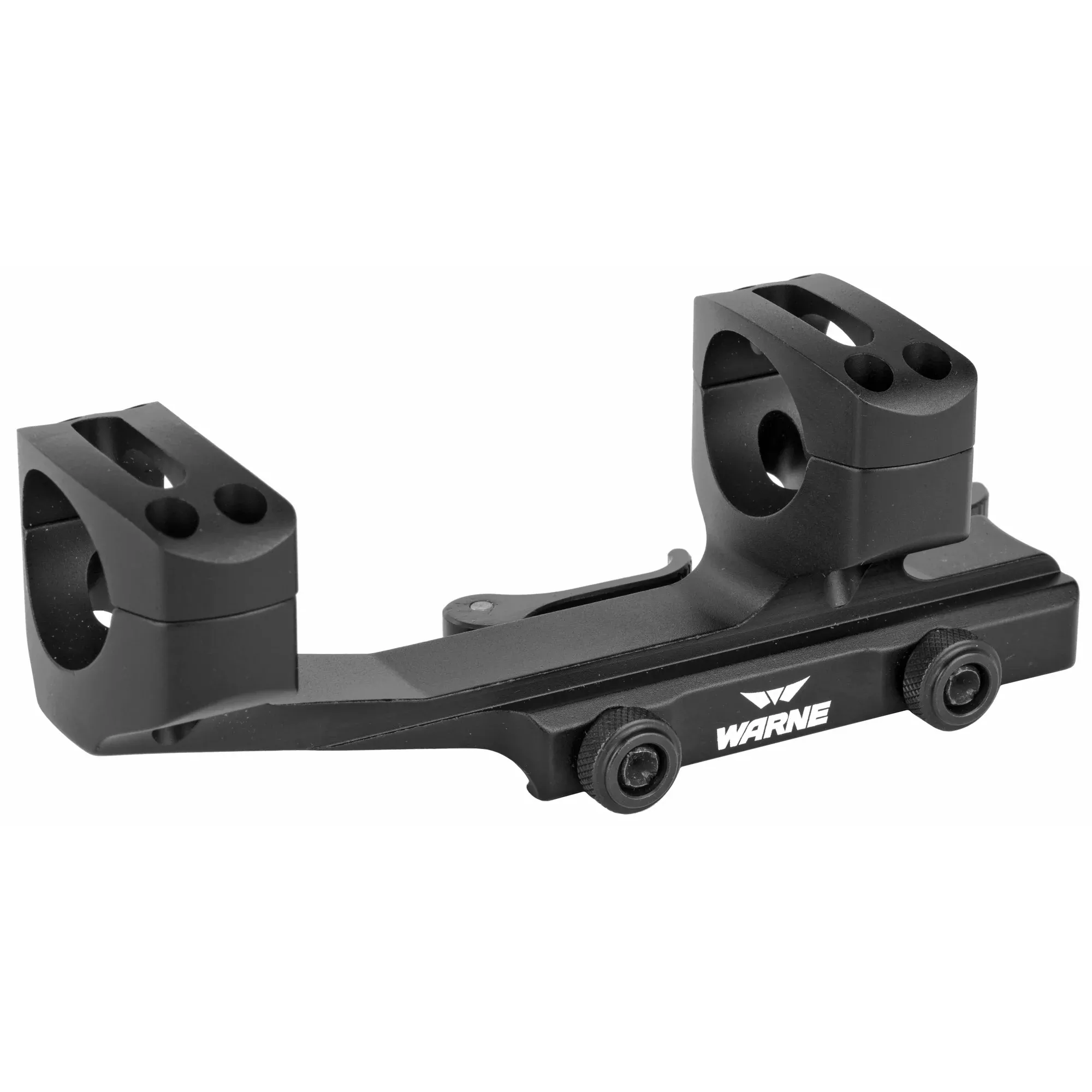 Warne QD Extnd Skeleton 1" Black