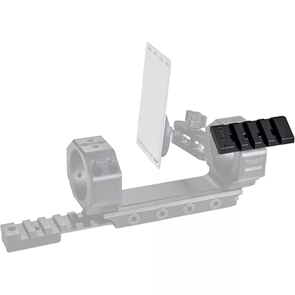 Warne Skyline Precision Mount 0 Degree Rail Matte Black