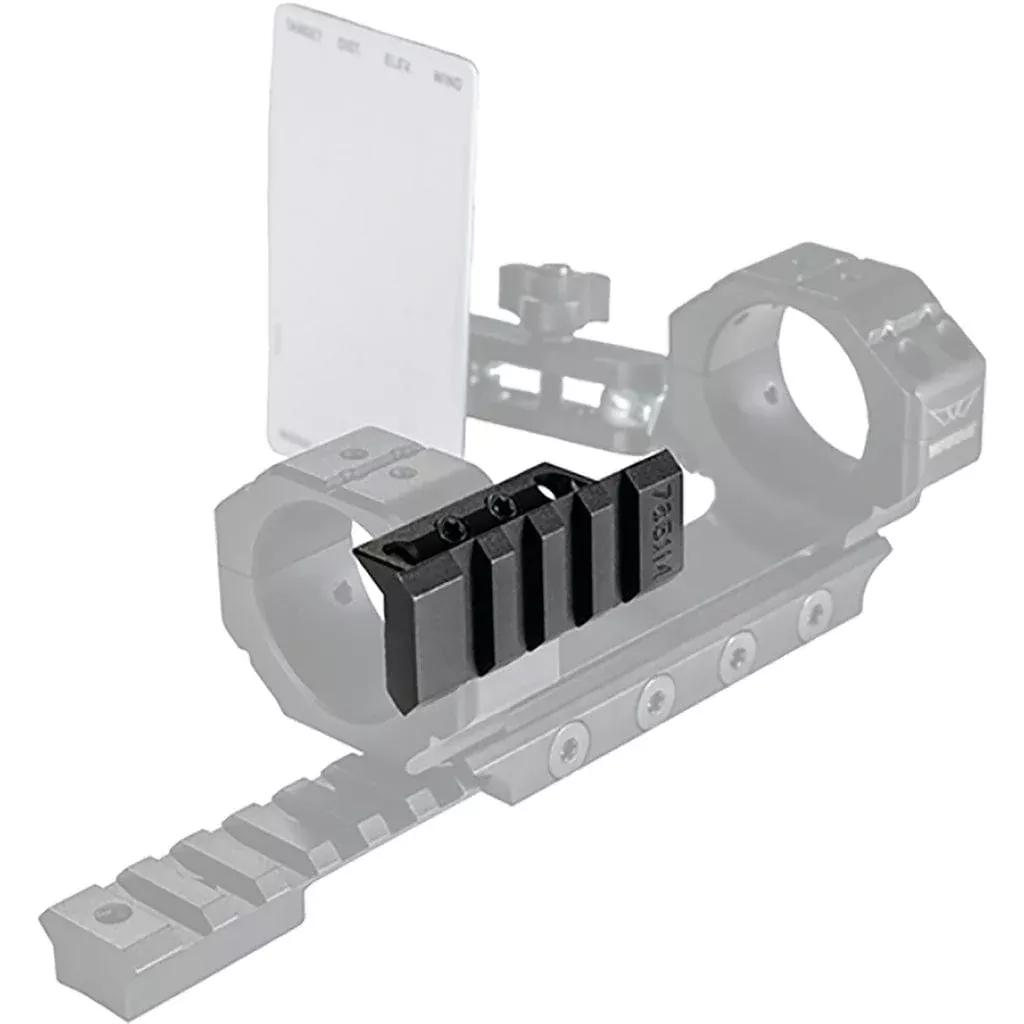 Warne Skyline Precision Mount 90 Degree Rail Matte Black