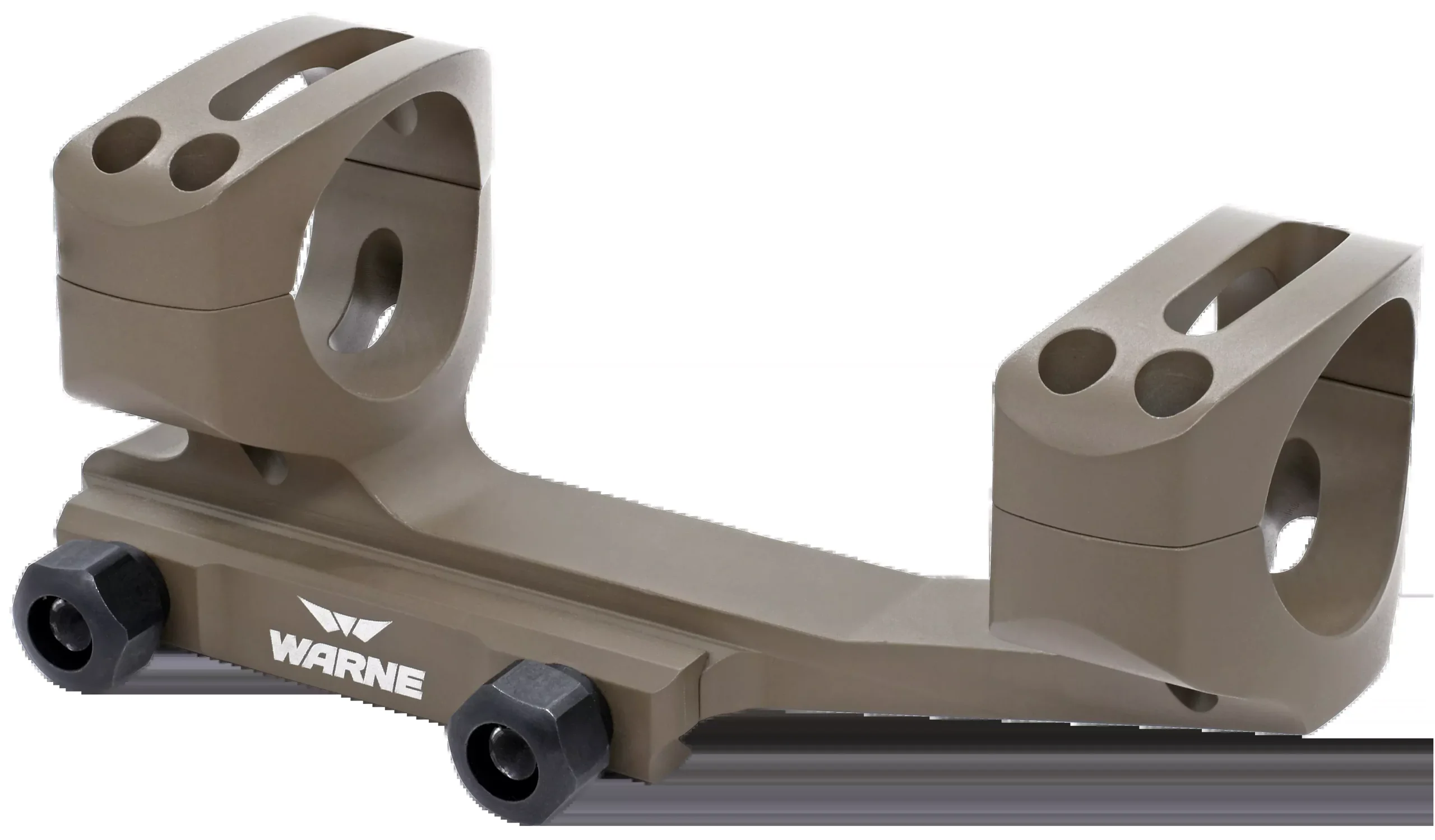Warne X-SKEL 30mm Extended Cantilever Scope Mount, Gen II, Flat Dark Earth, Zero MOA XSKEL30DE