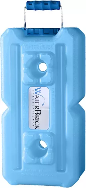 WaterBrick Standard Blue - 5 Pack - Holds 264 Servings Each