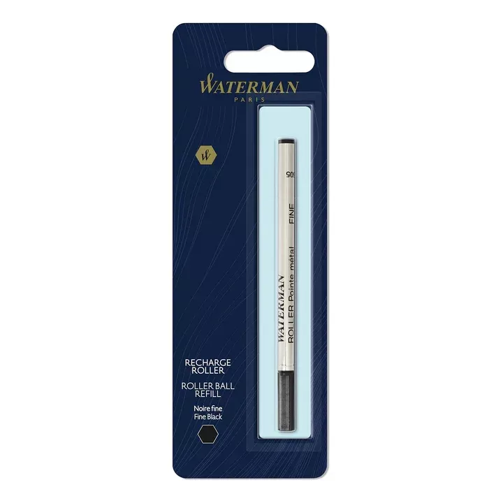 Waterman Rollerball Refill Black and Blue Fine