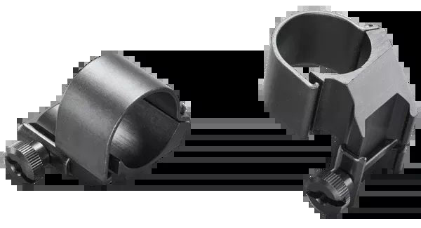 Weaver Mounts Detachable Top Mount Dual Extension Scope Rings, 1 in High, Matte Black – 49045