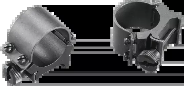 Weaver Mounts Sure Grip Detachable Scope Rings, 1 inch Medium, Matte Black, Quick-Detach 49163