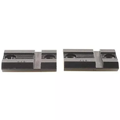 Weaver Top Mount Base #418 1Pc Matte Black For CVA Round Receivers, 48435