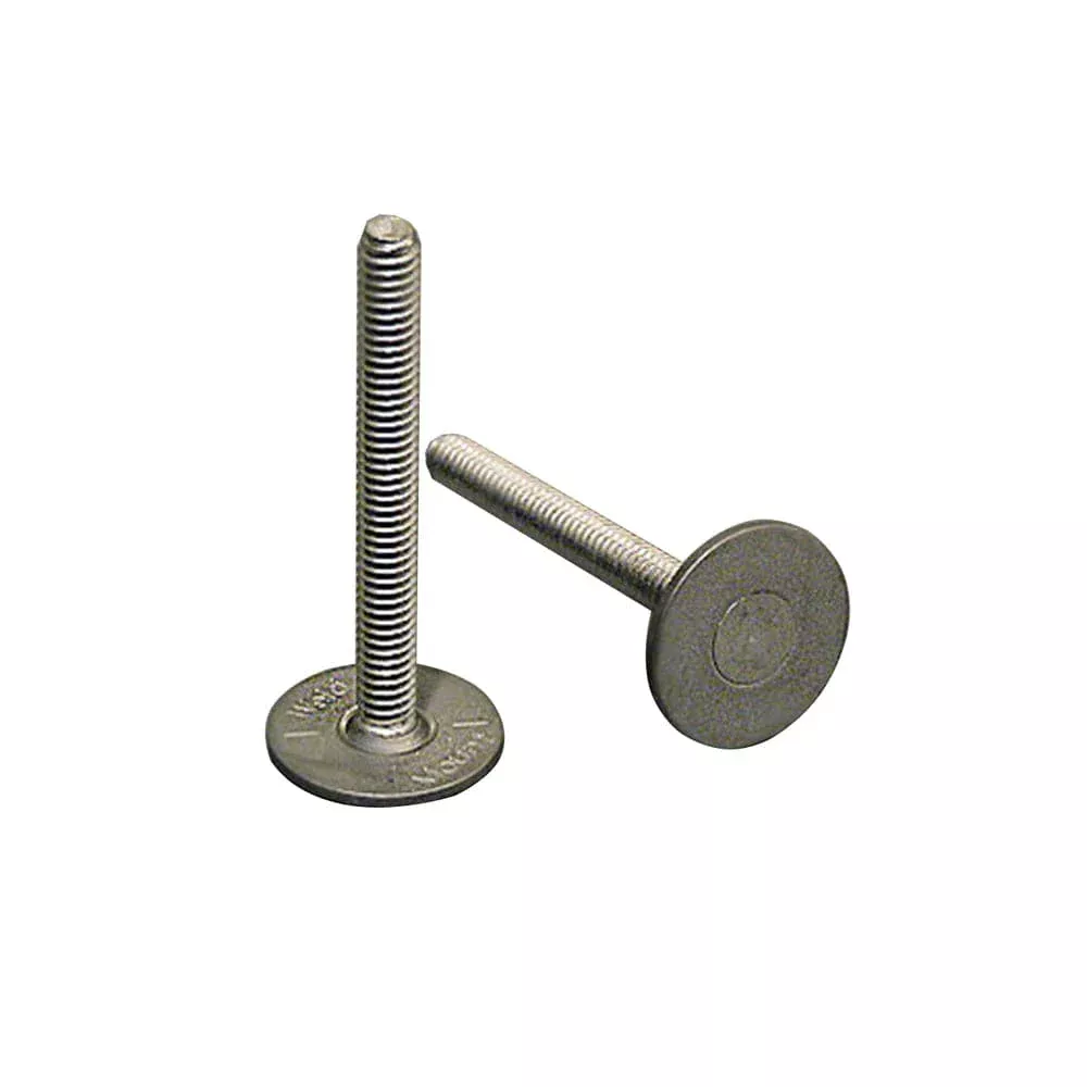 Weld Mount 1″ Tall Stainless Panel Stud w/0.62″ Base & #8 x 32 Thread – Qty. 15