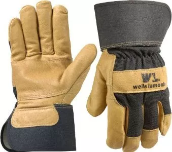 Wells Lamont Grain Pigskin Leather Palm Gloves Xlarge