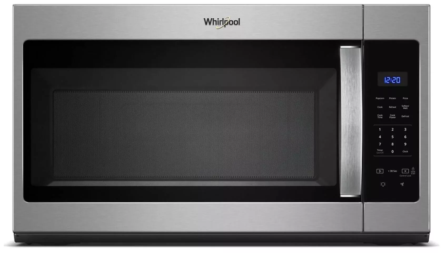 Whirlpool 1.7 Cu Ft Microwave Hood Combination with Electronic Touch Controls• WMH31017HS
