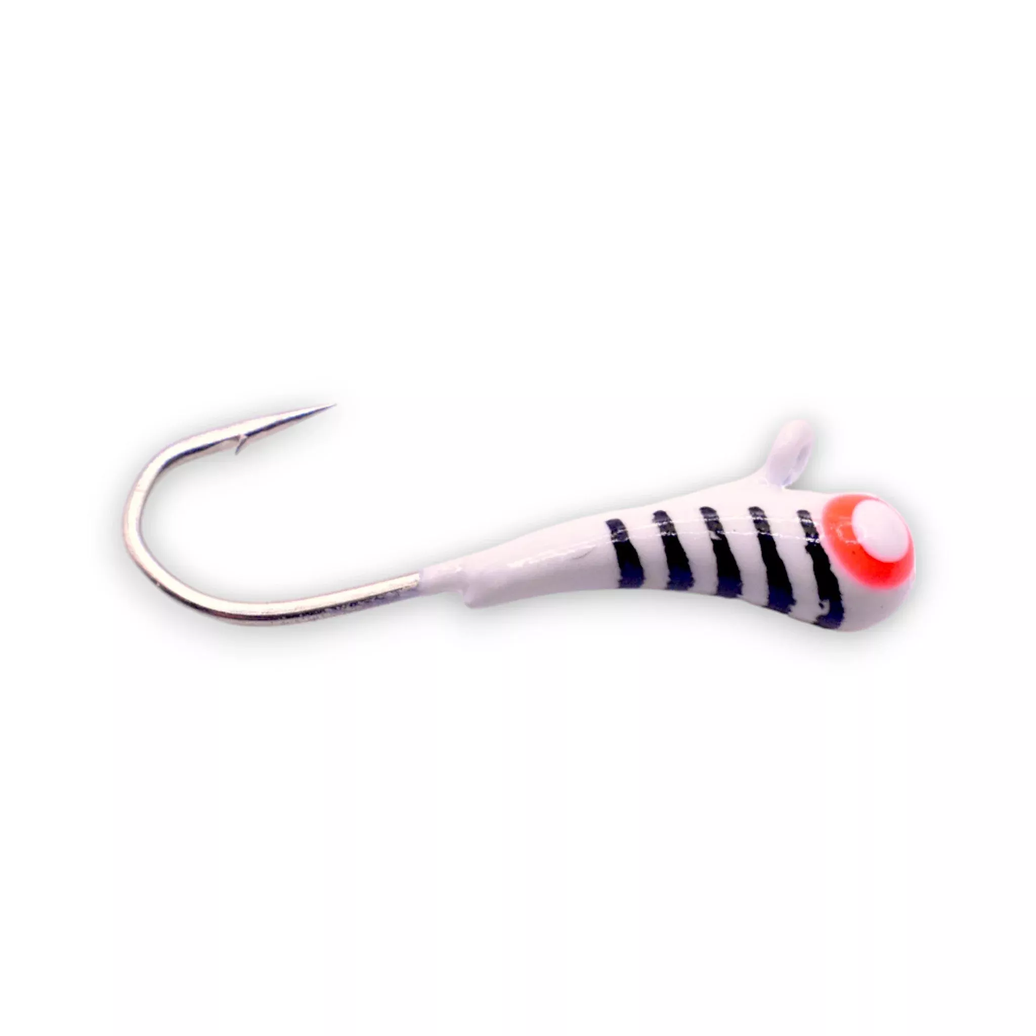WHITE STRIPE GLOW TUNGSTEN KANOE JIG
