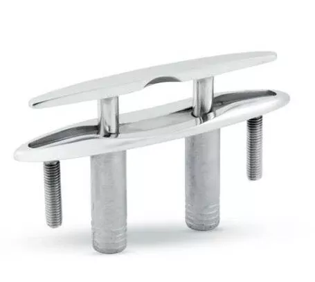 Whitecap 6″ Stainless Steel Bluewater Pull-Up Cleat• 6709CBLUE