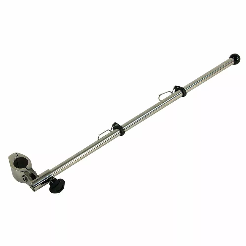 Whitecap Clamp-On Flag Pole – 1/2″ Diameter Stainless Steel Clamp & Pole