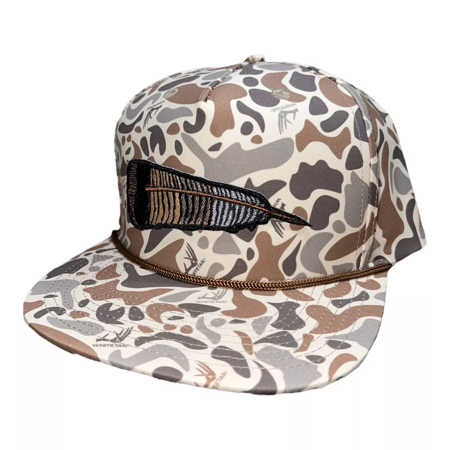 Whitetail Co. Fallen Feather Old Camo Trucker