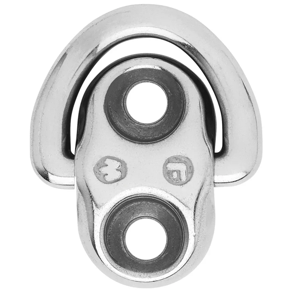 Wichard Folding Pad Eye – 6mm Diameter (15/64) – 2 Fixed Holes