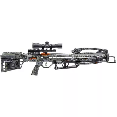 Wicked Ridge Invader M1 De-cock Crossbow Package Acudraw Pro View 400 Scope Peak Camo