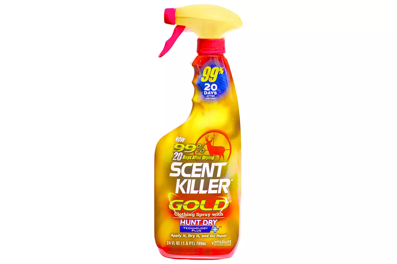 Wildlife Research Scent Killer Gold With Hunt Dry 24 oz Spray