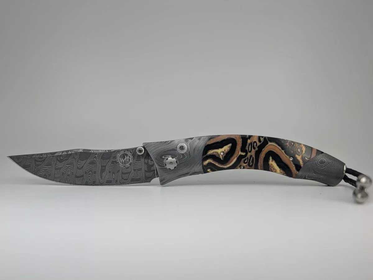 William Henry B21 Fernwood Buttonlock Folding Knife #34 of 100