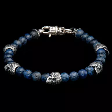 William Henry Blue Hawk Bracelet