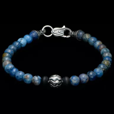 William Henry Brookings Dumortierite Bracelet