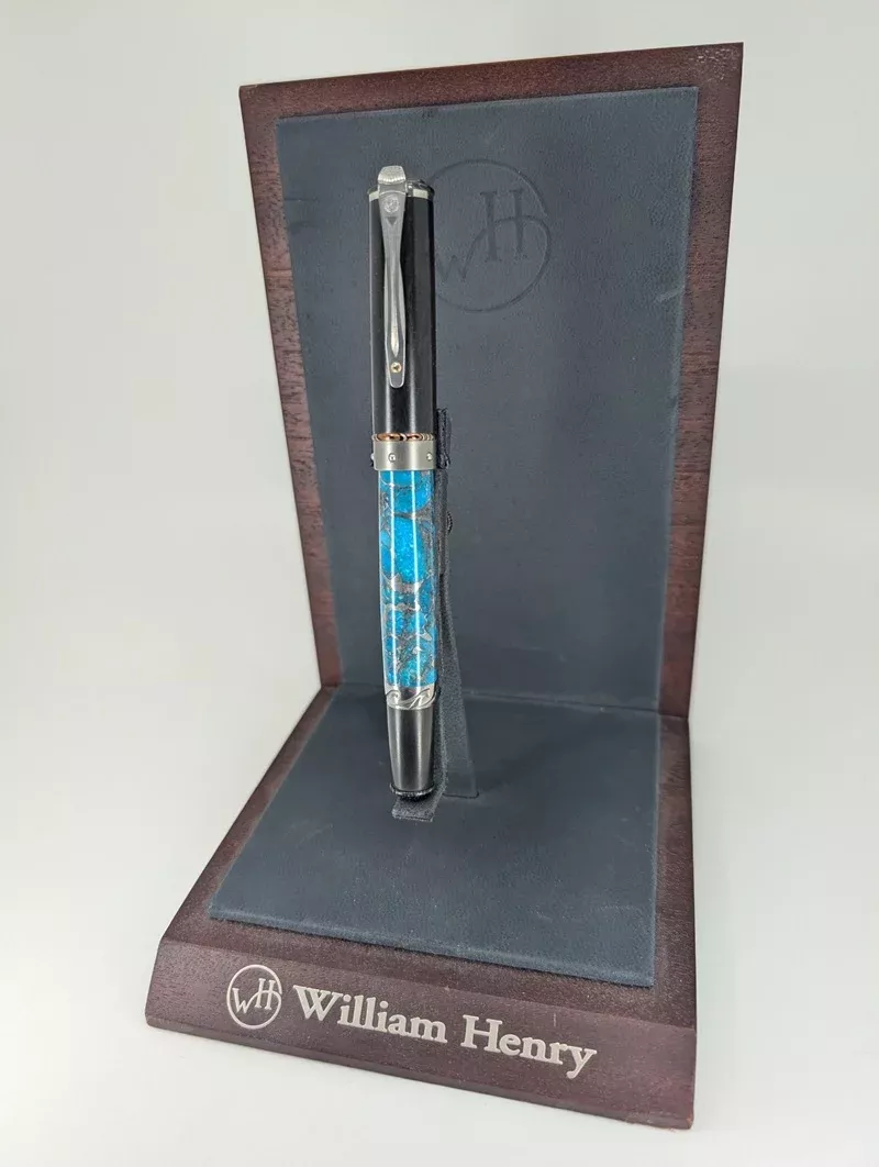 William Henry RB8 Cabernet Kingman Rollerball Pen #176 of 250