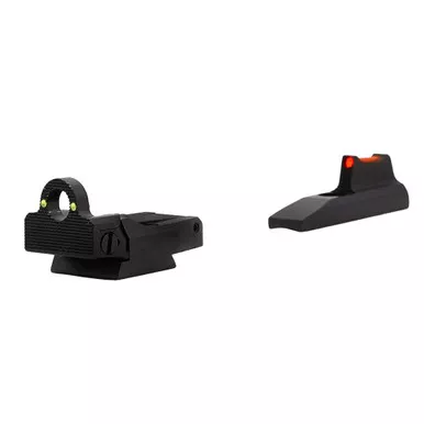 WILLIAMS Ghost Ring Adjustable Pistol Sights for Ruger MK II, III and IV 22/45 Lite Models with FO Ghost Ring Blade (682194)