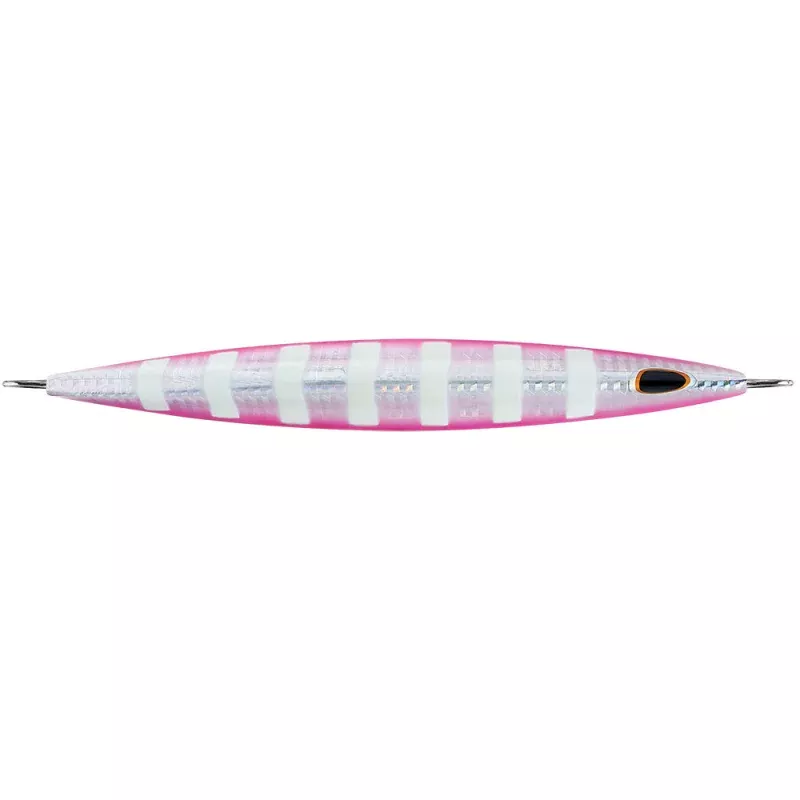 Williamson Kensaki 280 Jig – 7.25 – 9-7/8oz – Silver Pink Zebra