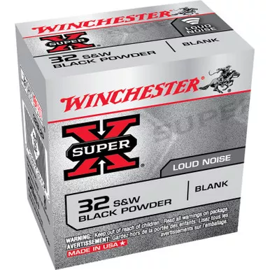 Winchester 32BL2P SuperX Black Powder Blank 32 S&W 50 Rounds