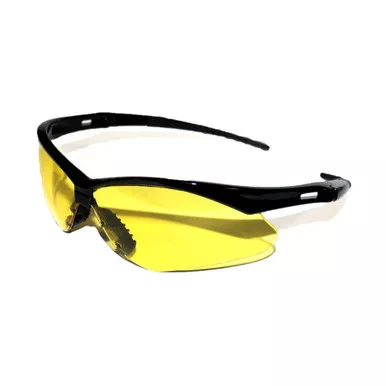 WINCHESTER Premium Amber Lens/Black Frame Shooting Glasses (03385)